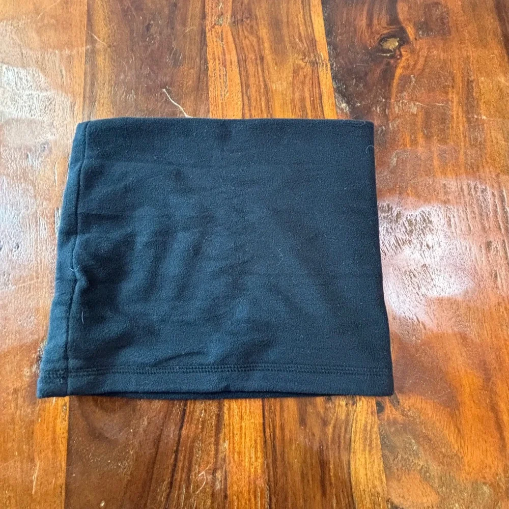Carhartt Black Fleece Neck Gaiter Warmer UP0204U One Size OS Logo Patch‎